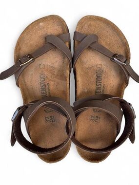 birkenstock yara tobacco brown Women Oiled Leather Birkenstock yara oiled leather tobacco